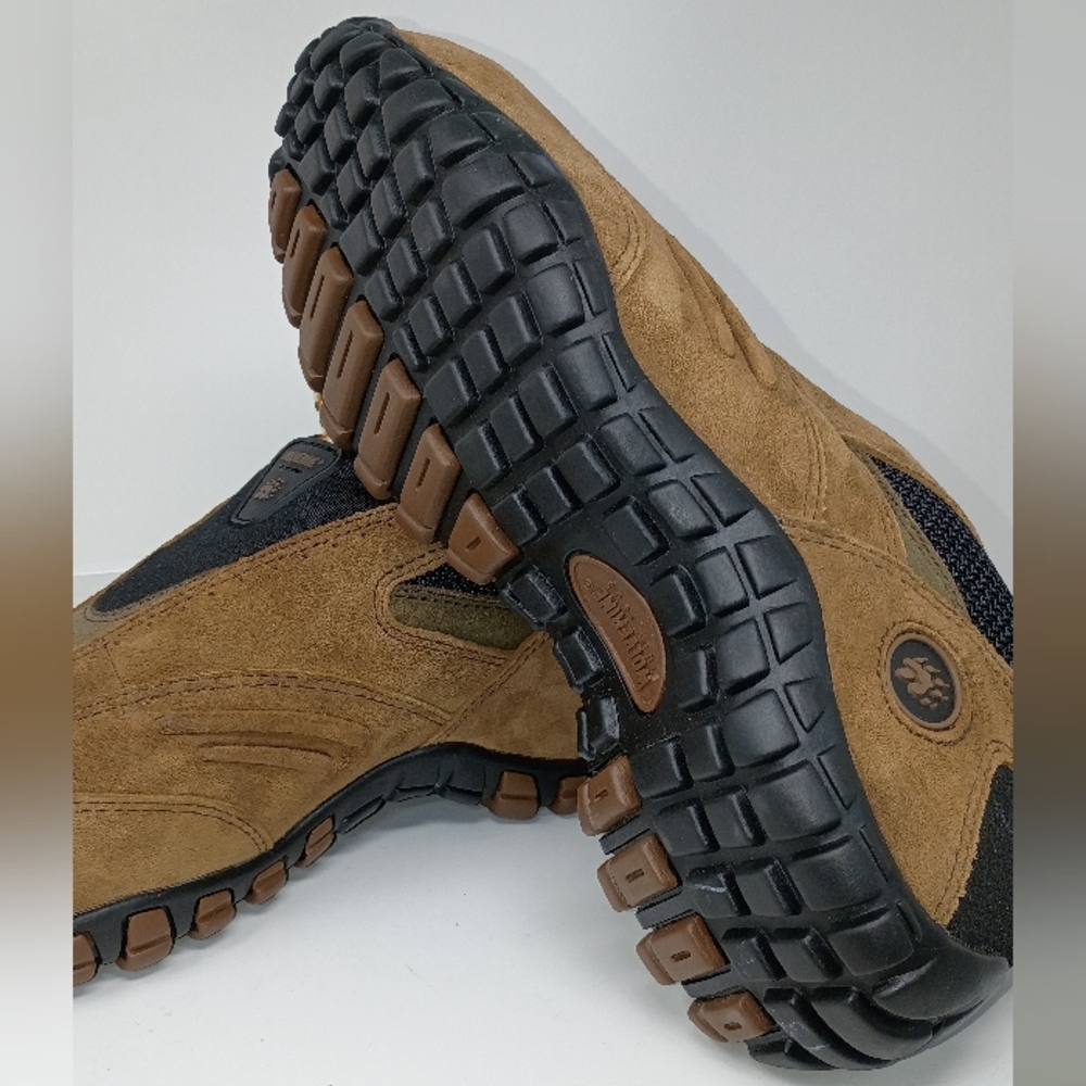 Wolverine Men's Brown Suede Steel Toe Shoes - Picture 9 of 16